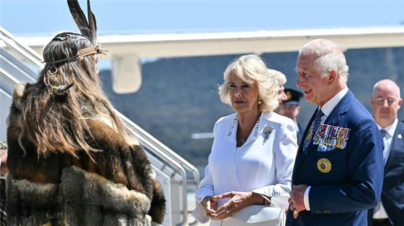 Vor Canberra hatte das royale Paar Sydney besucht.