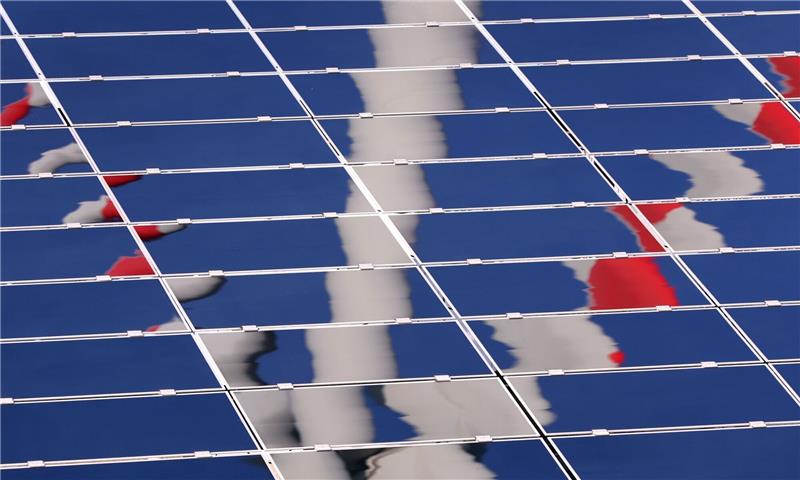 Vor allem die durch Windräder und Solaranlagen erzeugte Energie machte in diesem Jahr einen großen Anteil der gesamten Stromerzeugung aus.