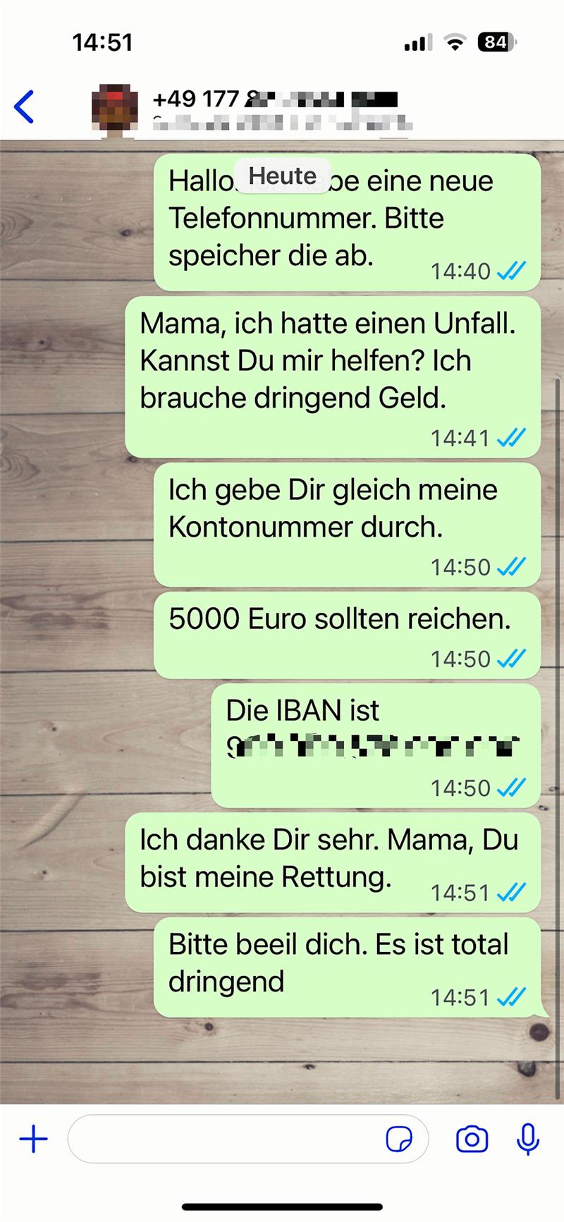 Ist Bad Harzburg ein gefährliches Pflaster? Vor allen Dingen Senioren werden Opfer von Betrügern, die sich per WhatsApp als Verwandte ausgeben und wilde Lügengeschichten auftischen. Foto: GZ-Archiv