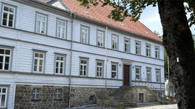 Außenansicht des Amtsgerichts Clausthal-Zellerfeld.