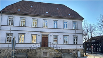 Das Amtsgericht von Clausthal-Zellerfeld von außen.