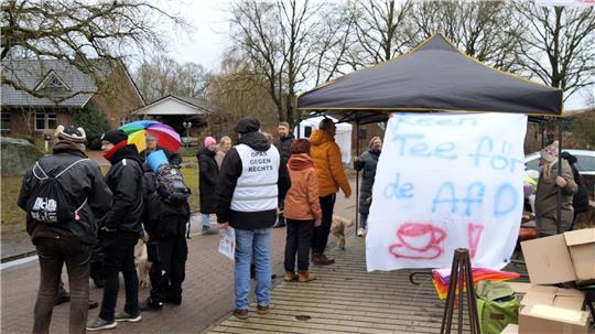 Vor der Gründungsveranstaltung der AfD-Jugend gibt es Protest.