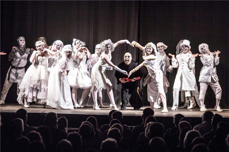 Goslarer Verein „Bühnenreif“ will „Hairspray“ bringen Vor drei Jahren gab’s das letzte Musical von „Bühnenreif“ – die „Addams Family“ zog die Besucher 2019 in Scharen an den Rammelsberg. Archivfoto: Schenk