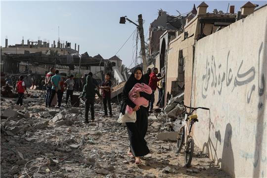 Vor einem erwarteten Militäreinsatz hat Israels Armee mit der Evakuierung der Stadt Rafah begonnen. Ägypten befürchtet viele Binnenflüchtlinge.