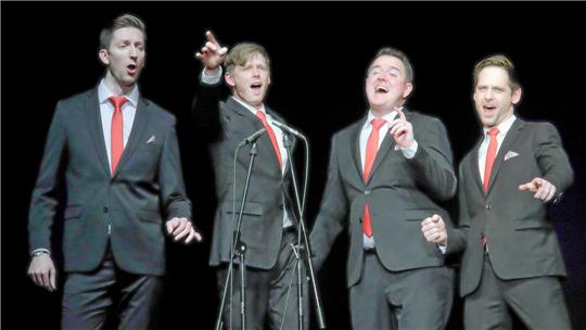 Vor sechs Jahren gaben sie zuletzt ein Gastspiel im ausverkauften Kulturkraftwerk, die „Ringmasters", schwedische Meister des A-Capella-Gesangs.