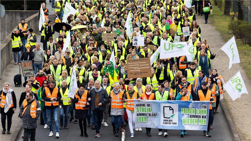 Vor zwei Jahren gab es bereits einen Ufo-Streik bei Lufthansa.