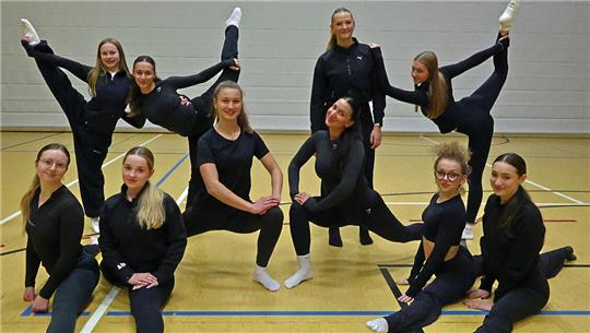 Vorfreude auf den Heimwettkampf: Die J.E.T.-Legs des MTV Goslar bereiten sich mit allein drei Trainingseinheiten in dieser Wochen auf den Regionalligastart in der Goldene Aue vor. Foto: Epping