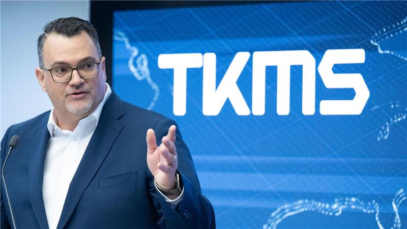 Vorstandschef Oliver Burkhard spricht von einer Führungsrolle im europäischen Verteidigungssektor. (Archivbild)