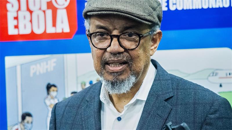 Beobachter: Ebola-Ausbruch im Kongo „kritischer denn je“ WHO-Chef Tedros zum zweiten Mal im Kongo (Archivbild)