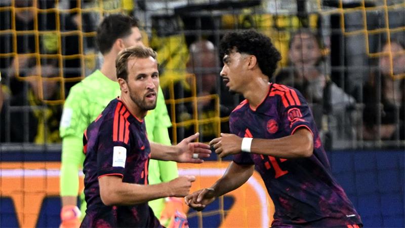 WM-Fahrer Harry Kane zeigte sich in Dortmund in starker Frühform.