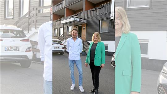 Wachwechsel am „Hotel Graber“: Wolfgang Graber geht in den Ruhestand. Ab dem 1. November ist Monika Mehring neue Chefin. Foto: Hartmann