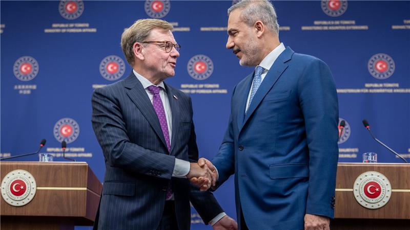 Wadephul sagte, er stelle immer wieder fest, dass es sehr viel übereinstimmende Interessen mit der Türkei gebe.