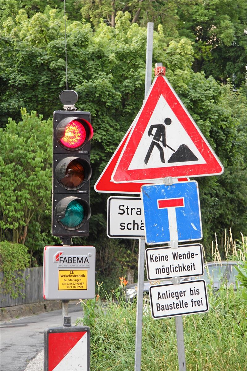 B4 in Bad Harzburg ab Montag teilweise gesperrt Während der Bauarbeiten bekommt der Alte Kaiserweg (wie schon einmal 2013) eine Ampelschaltung und die Einbahnregelung wird aufgehoben. Foto: GZ-Archiv
