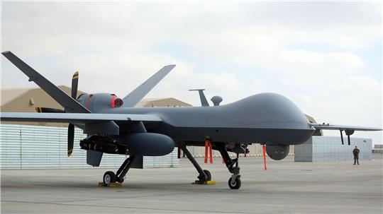 Bericht: Drohnen des US-Militärs kreisen über Gazastreifen Während des Gaza-Kriegs kamen US-Drohnen vom Typ MQ-9 Reaper zum Einsatz. (Archivbild)