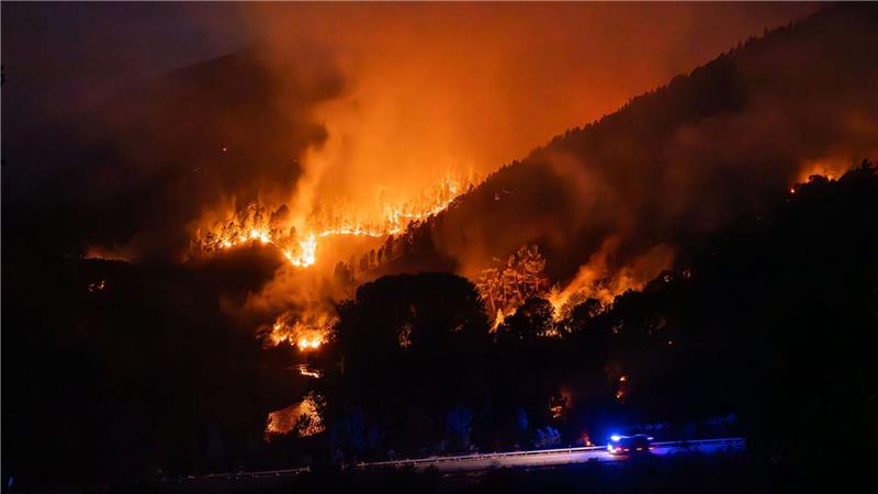 Waldbrände verursachen hohe Kohlenstoff-Emissionen. (Archivbild)