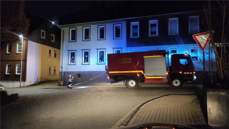 „Waldkater“ bei Lautenthal in Flammen