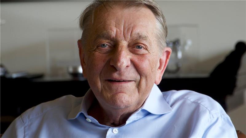 Walter Gunz hat sich der Rettung des Wals angenommen.