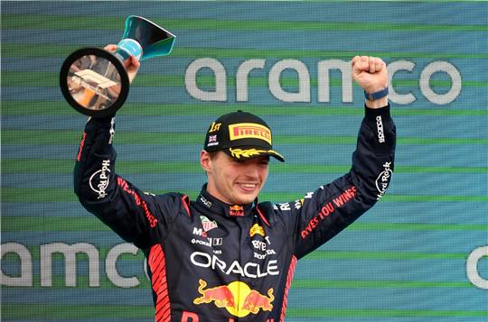 War auch in Silverstone nicht zu schlagen: Max Verstappen.