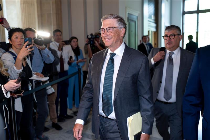 Tech-Chefs beraten mit US-Senatoren über KI-Regeln War mit von der Partie: Microsoft-Gründer Bill Gates.