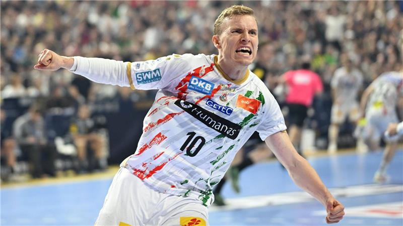 Magdeburg feiert dritten Königsklassen-Triumph War unermüdlicher Antreiber beim SC Magdeburg: Gisli Kristjansson.
