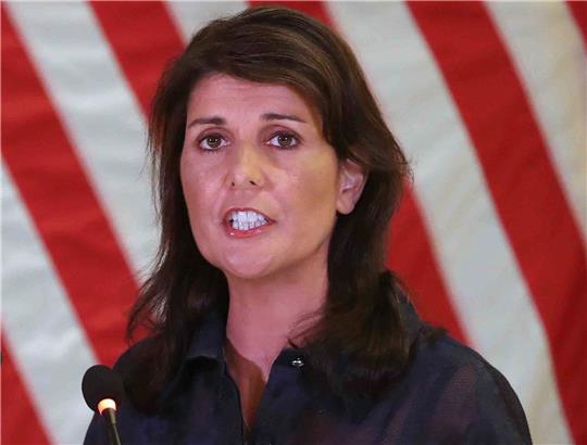 War von 2011 bis 2017 als erste Frau Gouverneurin von South Carolina: Nikki Haley.