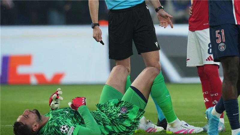 PSG nach fünf Jahren wieder im Finale - 2:1 gegen Arsenal War wieder ein starker Rückhalt: Gianluigi Donnarumma