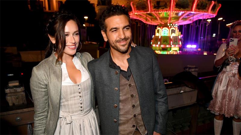 Waren 2022 noch gemeinsam auf dem Oktoberfest unterwegs: Elyas M’Barek und seine Frau Jessica. (Archivbild)