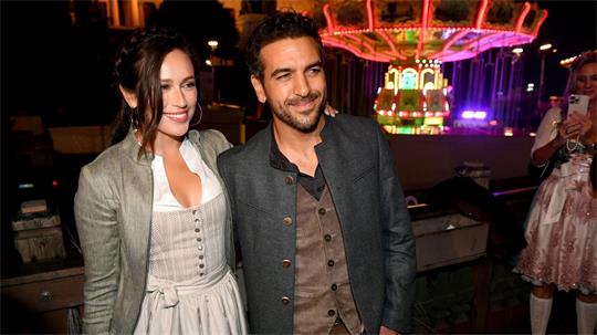Waren 2022 noch gemeinsam auf dem Oktoberfest unterwegs: Elyas M’Barek und seine Frau Jessica. (Archivbild)