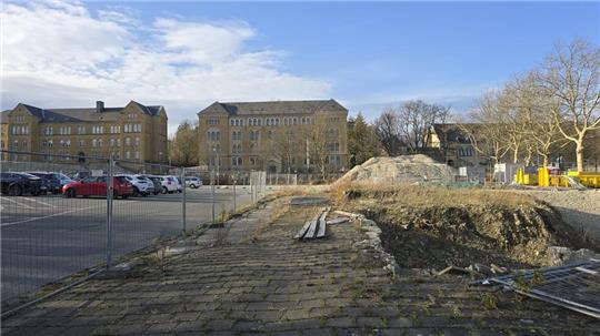 Warten auf das Weiter: Derzeit wird fürs Pfalzquartier weniger gewerkelt als vielmehr fleißig geplant.