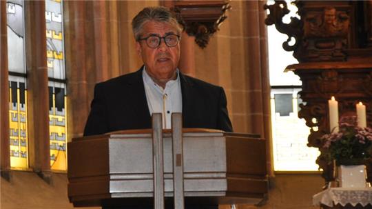 Was hilft gegen die Spirale der Gewalt? Ex-Außenminister Sigmar Gabriel spricht am Israel-Sonntag in der Goslarer Marktkirche über die Lage in Nahost.