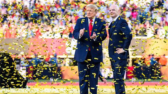 Was plant Infantino nach der WM in Amerika? (Archivbild)