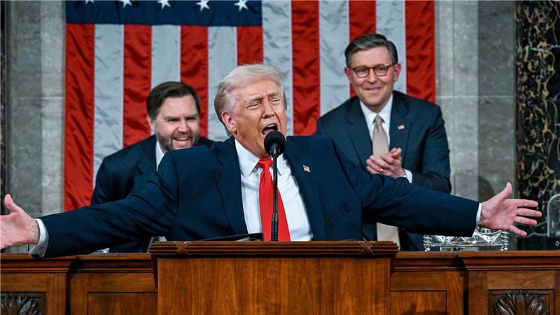 Trumps Rede im Faktencheck: Wo die Erfolgsbilanz wackelt Was stimmt, was nicht? Trumps Rede im Faktencheck.