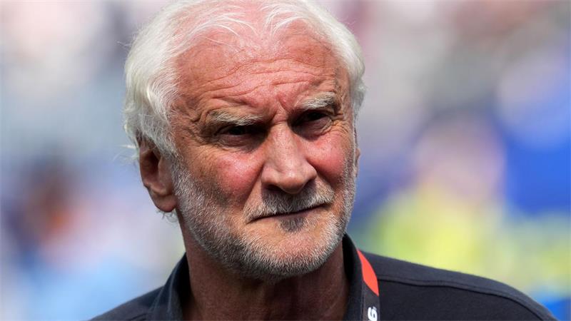 Ja, ich will: „Aufgetankter“ Klopp macht klare Ansagen Was wird aus Sportdirektor Rudi Völler? Könnte er im Gespann mit Jürgen Klopp die Zukunft der Nationalmannschaft gestalten? (Archivbild)