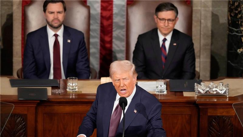 Darauf sollte man bei Trumps Rede zur Lage der Nation achten Was wird bei Trumps State of the Union zur Sprache kommen? (Archivfoto)