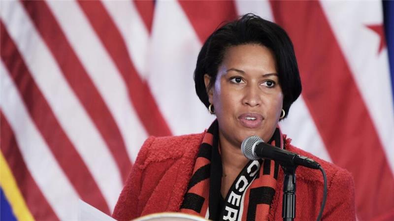 Black Lives Matter: Muss Malerei in Washington weichen? Washingtons Bürgermeisterin Bowser ist unter Druck. (Archivbil)
