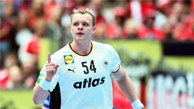 Wechselt 2027 zum THW Kiel: Handball-Nationalspieler Justus Fischer.