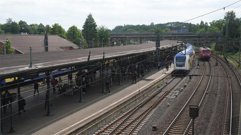 Wegen Bauarbeiten werden vier Wochen lang keine Regionalzüge zwischen Hamburg-Hauptbahnhof und Harburg verkehren. (Archivbild)