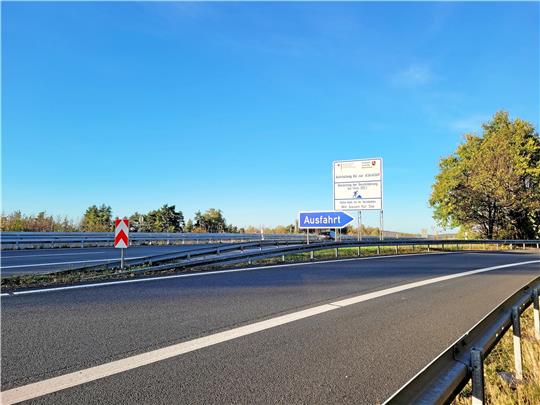 Wegen Bodenerkundungsarbeiten wird die Ausfahrt Harlingerode ab morgen zunächst in Fahrtrichtung Wernigerode gesperrt, später auch auf der Gegenseite.  Archivfoto: Exner