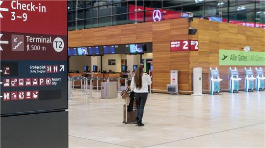 Wegen einer Drohnensichtung wurde der Flugbetrieb am BER zwischenzeitlich eingestellt. 