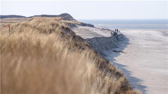 Weil die Strandaufspülung auf Langeoog im vergangenen Jahr nicht fertig geworden ist, holt der Küstenschutz die Arbeiten nun nach. (Archivbild)