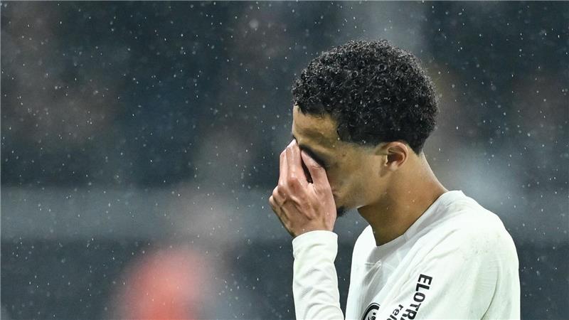 Weinte nach dem Abpfiff: Hugo Ekitiké