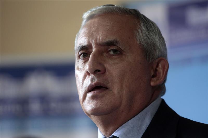 Weist die Anschuldigungen zurück: Otto Pérez Molina (Archivbild).