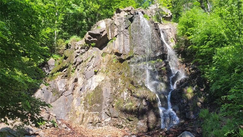 Der Radau-Wasserfall.