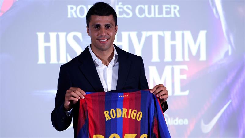 Weltmeister Rodri  wechselt zu FC Barcelona