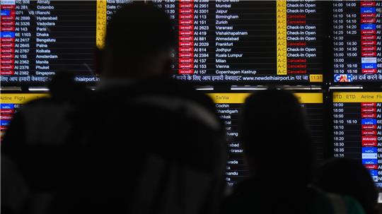 Weltweit fallen viele Flüge aus, weil große Drehkreuze in der Golfregion nicht angeflogen werden können. 