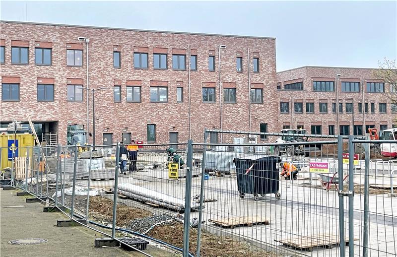 Wenn im August das CvD-Gymnasium und die Realschule Goldene Aue ins neue Schulzentrum einziehen, wird es kuschelig. Erneut haben beide Schulen landkreisweit die Nasen vorn bei den Anmeldezahlen für die neuen Fünftklässler.  Foto: Heine