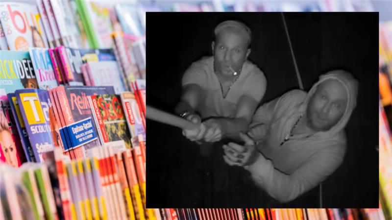 Fahndung in Halberstadt: Wer kennt die beiden Männer? Wer kennt die beiden Männer? Foto: Polizei Halberstadt, picture alliance/dpa | Rolf Vennenbernd