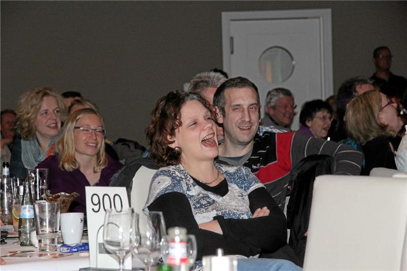 Wer mal wieder so richtig lachen will, hat bei der Komischen Nacht gute Chancen. Das Publikum wird stets gut unterhalten. Archivfoto: Sowa