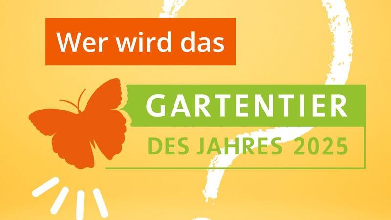 Wer wird das Gartentier 2025?