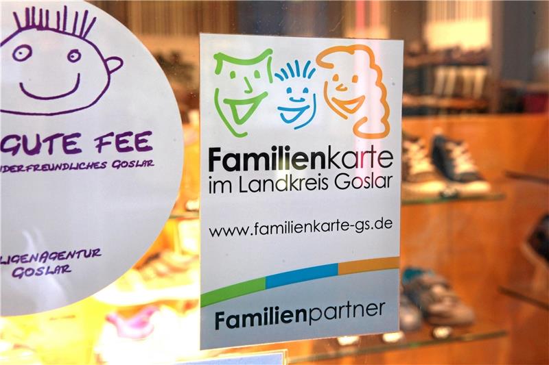 Werbung für die Familienkarte.  Foto: Archiv